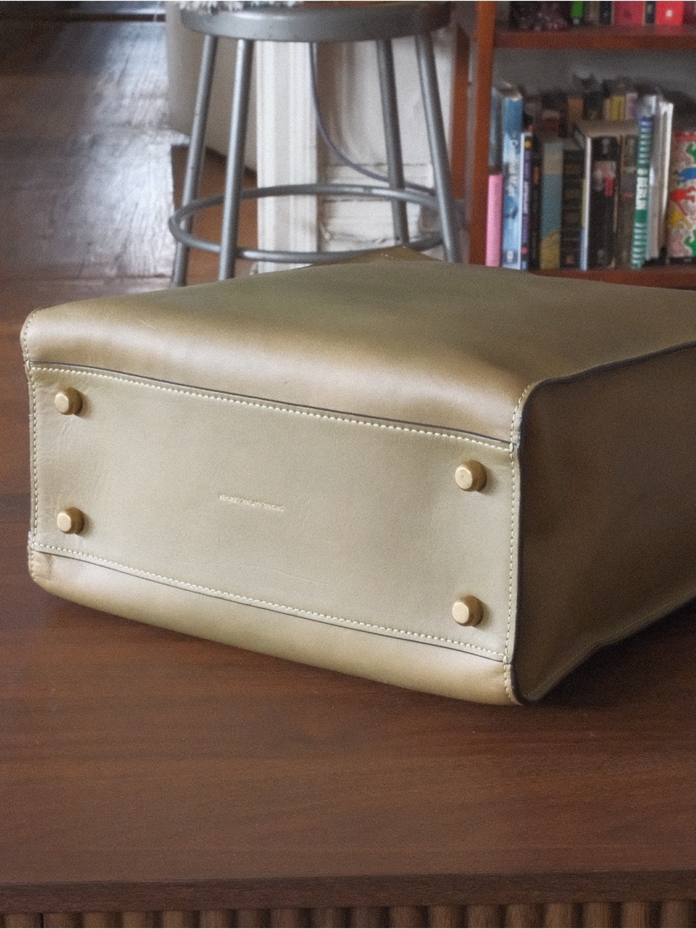 Coach Cashin vegetable dyed sage green Leather Tote. Limited edition - Picture 3 of 8